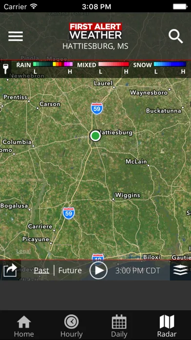 WDAM 7 First Alert Weather screenshot 5