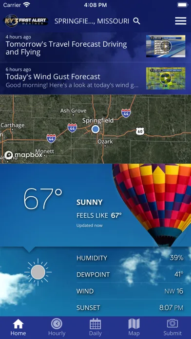KSPR Weather screenshot 1