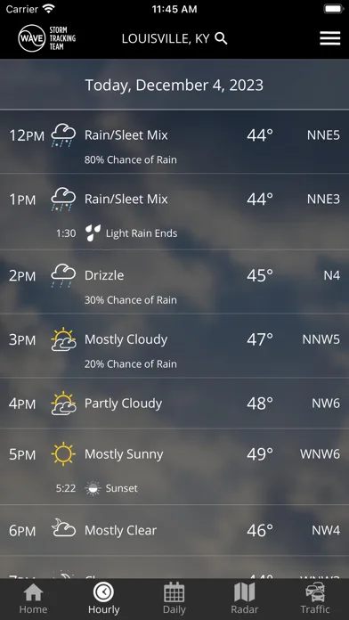WAVE 3 Louisville Weather screenshot 2