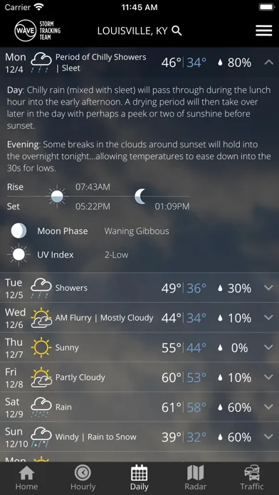 WAVE 3 Louisville Weather screenshot 3