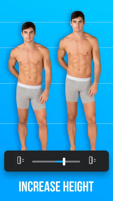 Man Editor: Slim & Skinny Body screenshot 2