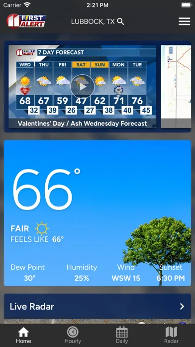 KCBD First Alert Weather screenshot 1