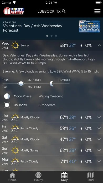 KCBD First Alert Weather screenshot 3