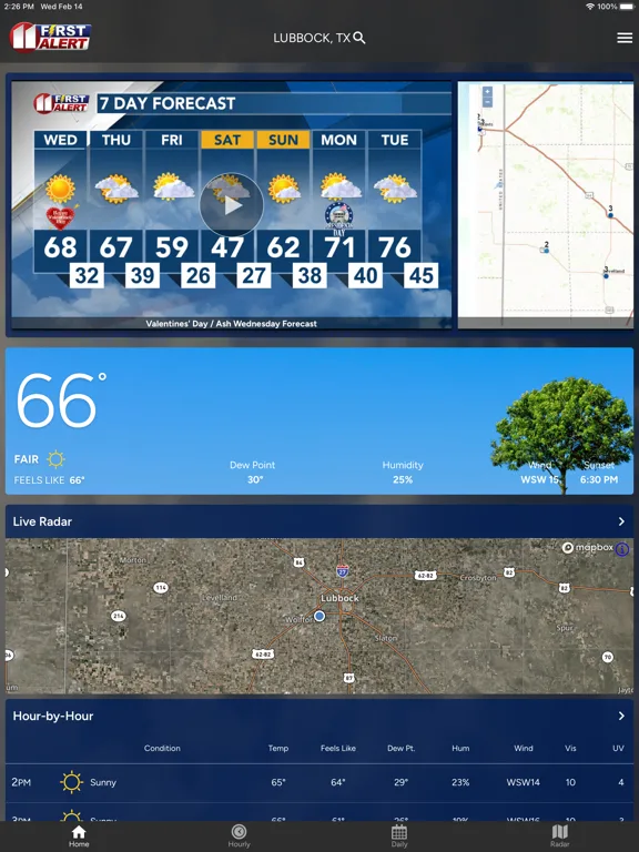 KCBD First Alert Weather screenshot 5