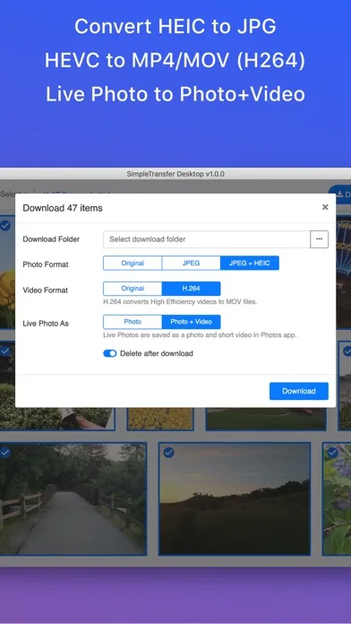 Simple Transfer - Photo+Video screenshot 5