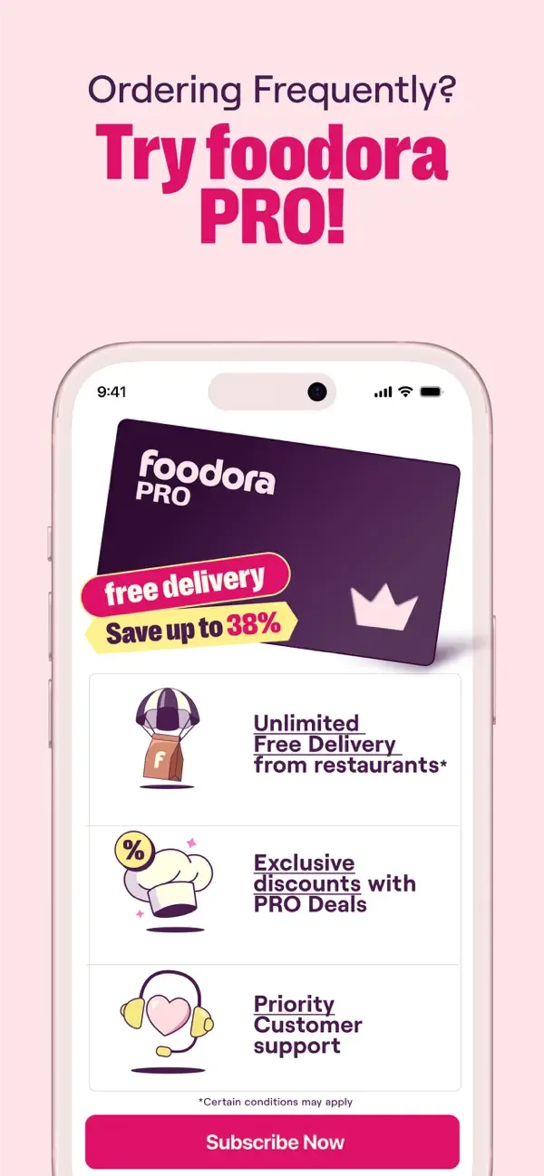 foodora -  Food Delivery screenshot 5