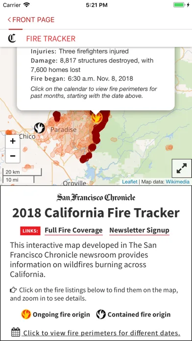 The San Francisco Chronicle screenshot 3