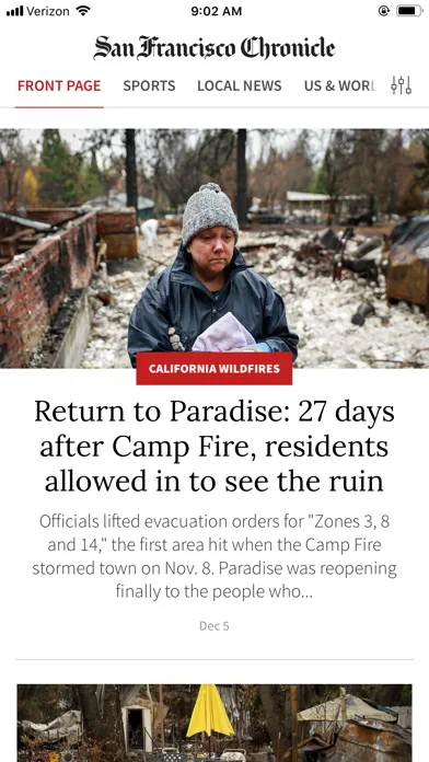 The San Francisco Chronicle screenshot 4