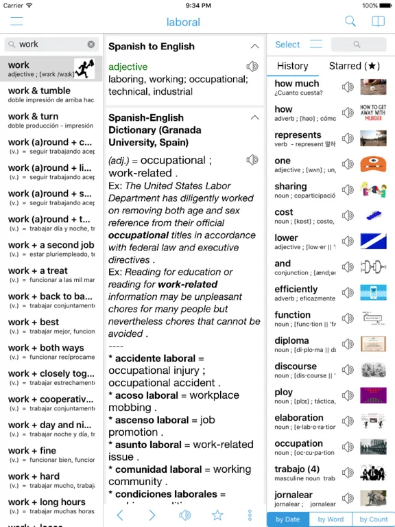 Spanish Dictionary - Dict Box screenshot 5