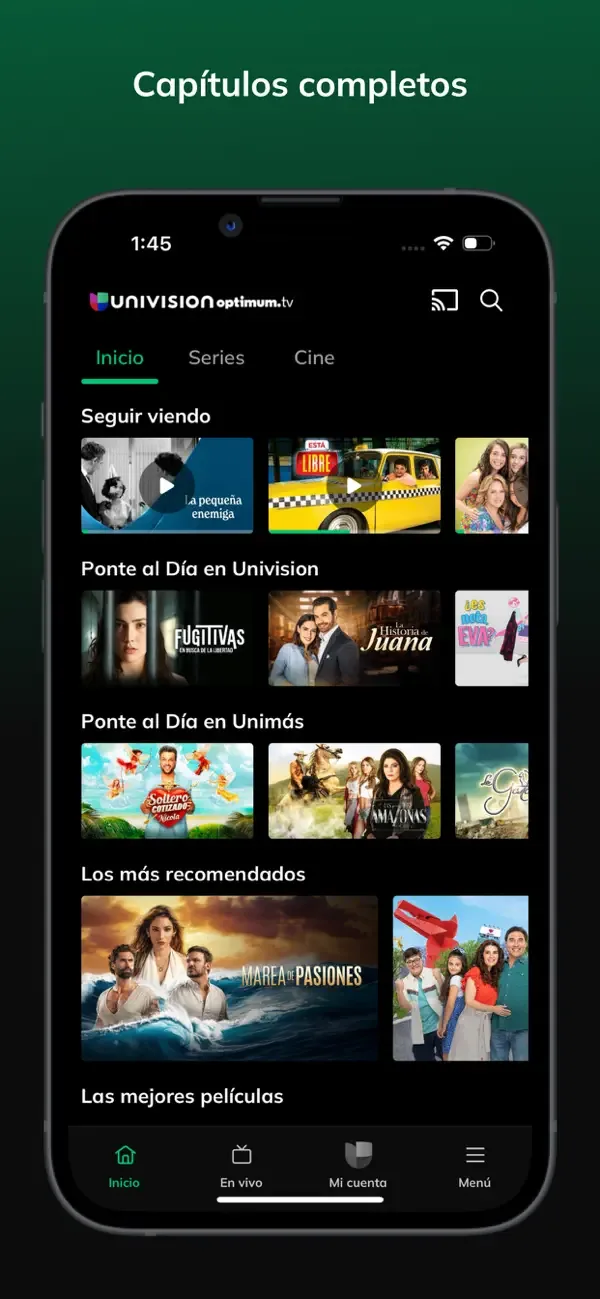 Univision App screenshot 3