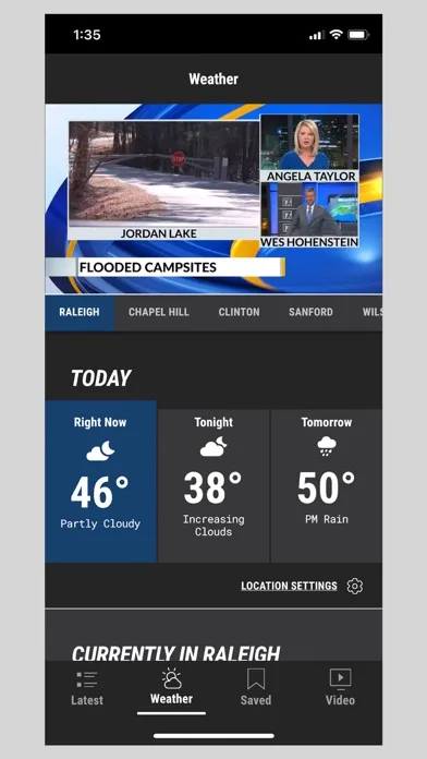 CBS 17 News screenshot 1