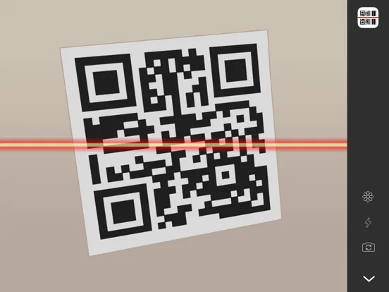 QR Reader for iPad screenshot 1