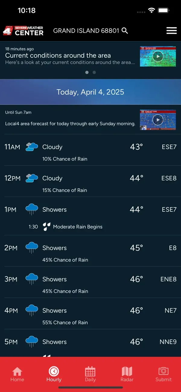 KSNB Local4 Weather screenshot 2