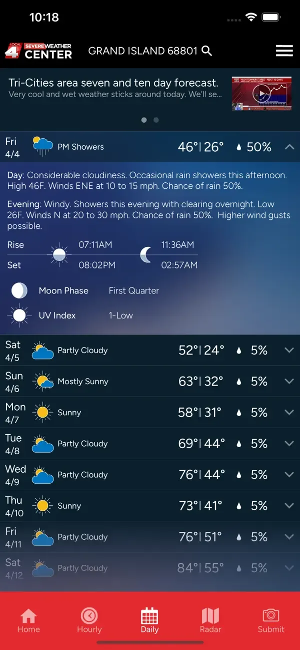 KSNB Local4 Weather screenshot 3
