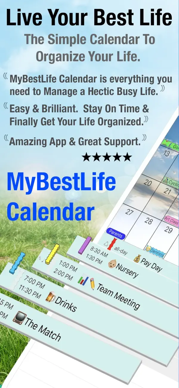 MyBestLife Calendar screenshot 1