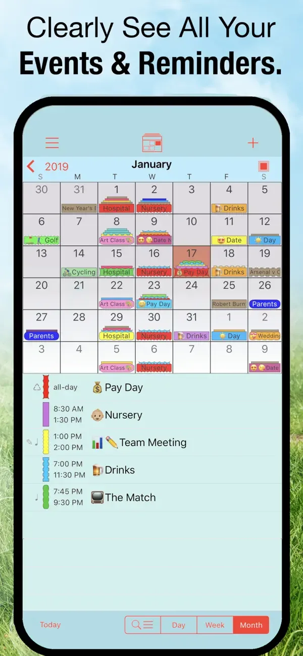 MyBestLife Calendar screenshot 3