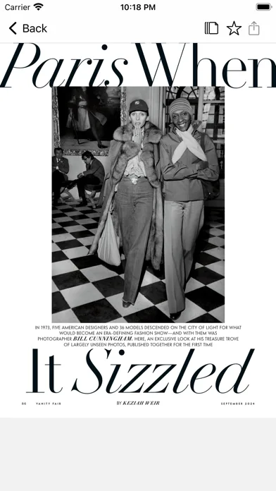 Vanity Fair Digital Edition screenshot 4