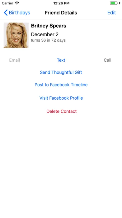 Birthday Reminder Pro+ screenshot 3