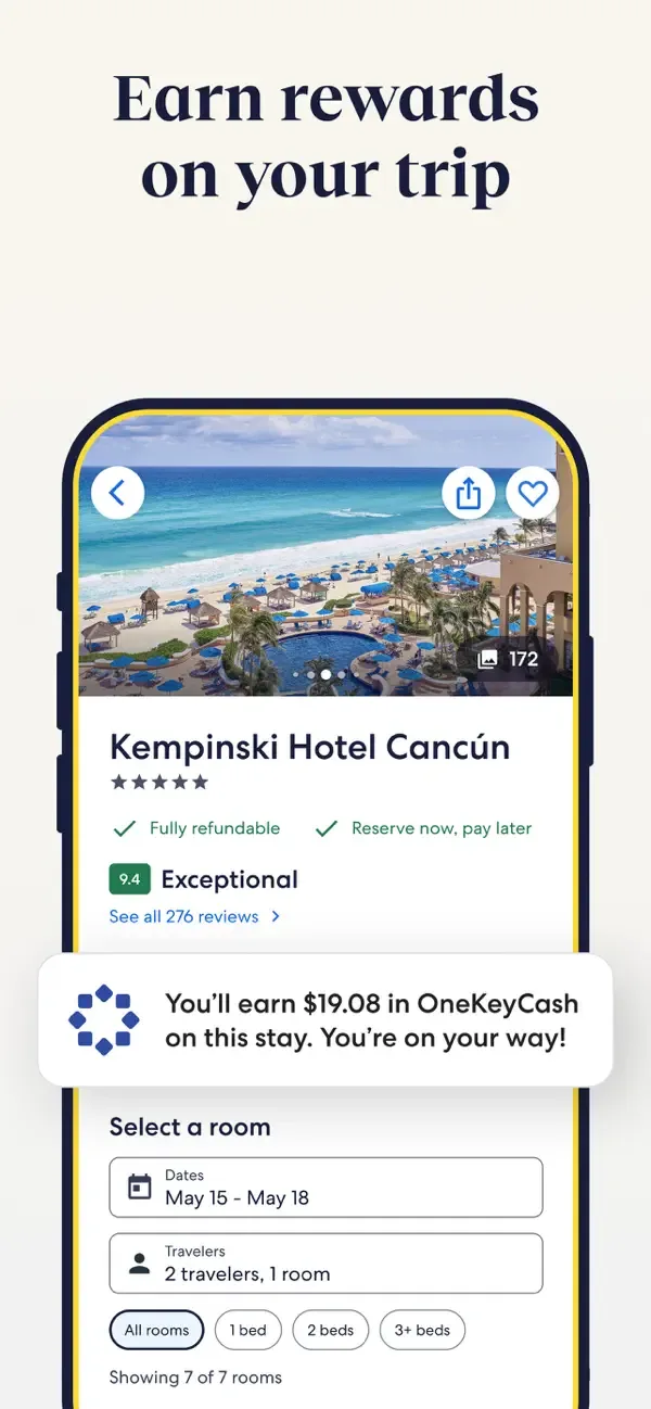 Expedia: Hotels, Flights, Cars screenshot 3