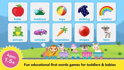 Toddler games for preschool 2+ screenshot 1