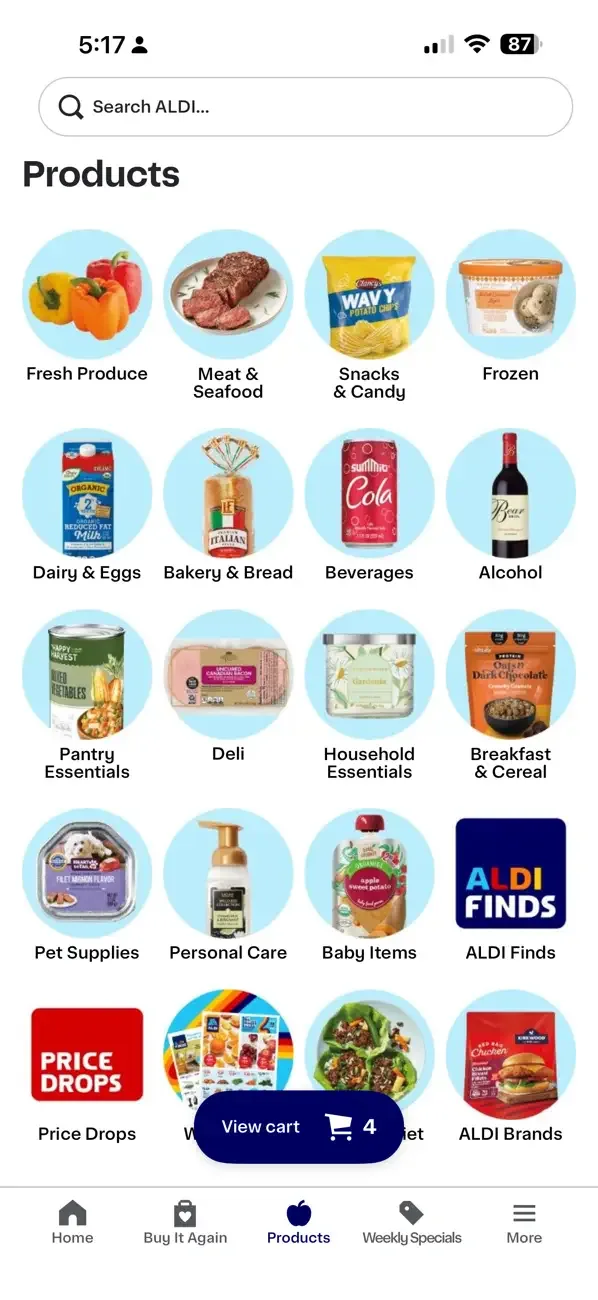 ALDI Grocery Pickup & Delivery screenshot 1