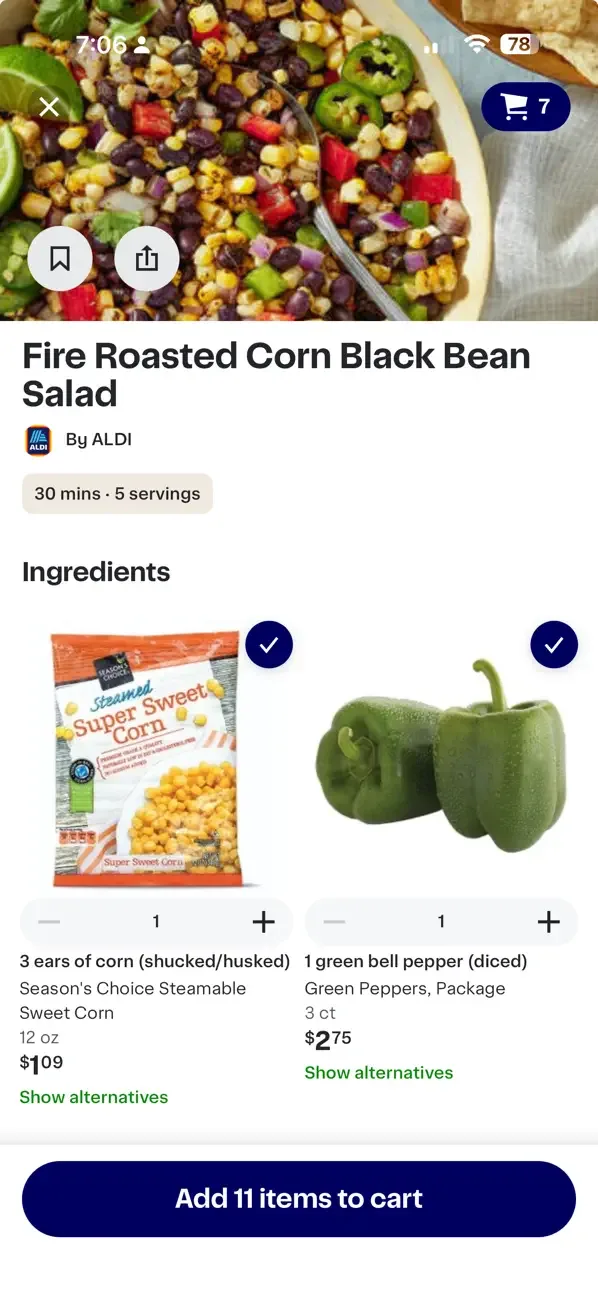 ALDI Grocery Pickup & Delivery screenshot 2
