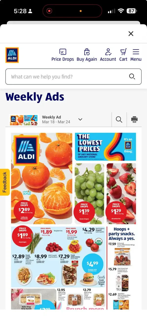ALDI Grocery Pickup & Delivery screenshot 4