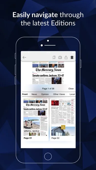 The Mercury News screenshot 2