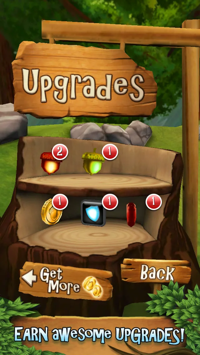Nuts!: Infinite Forest Run screenshot 5