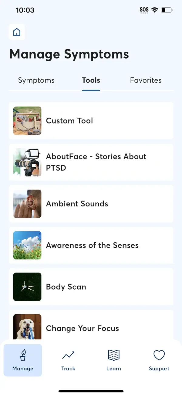 PTSD Coach screenshot 2