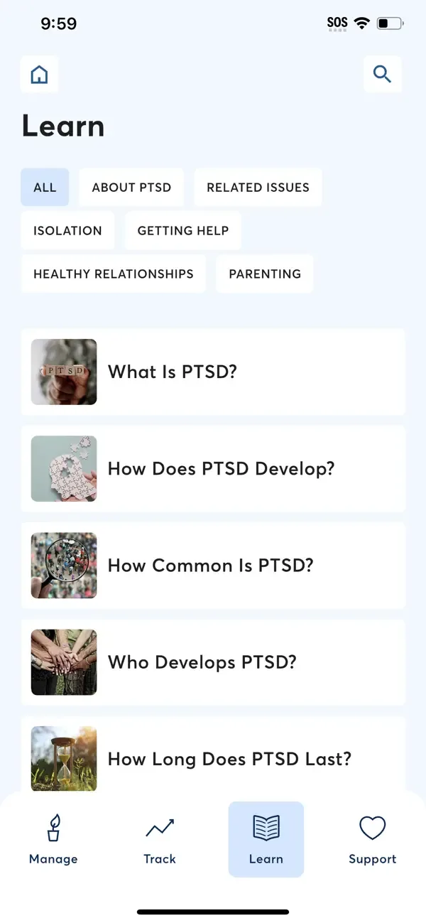 PTSD Coach screenshot 4