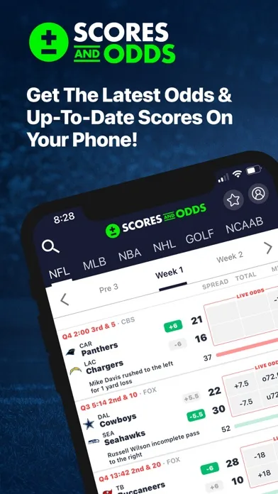 Scores and Odds Sports Betting screenshot 1