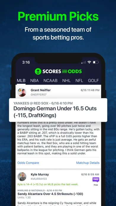 Scores and Odds Sports Betting screenshot 3