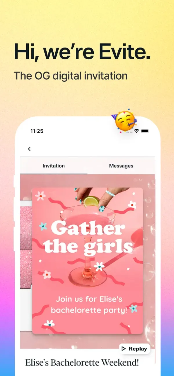 Evite: Party Invitation Maker screenshot 1
