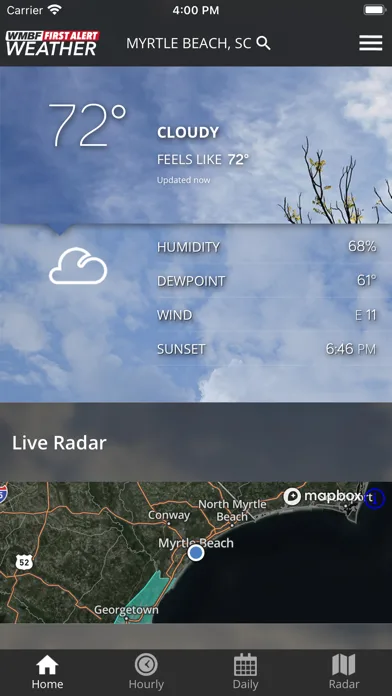 WMBF First Alert Weather screenshot 3