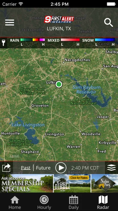 KTRE 9 First Alert Weather screenshot 4