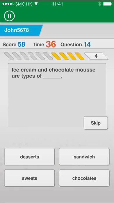Johnny Grammar Word Challenge screenshot 2