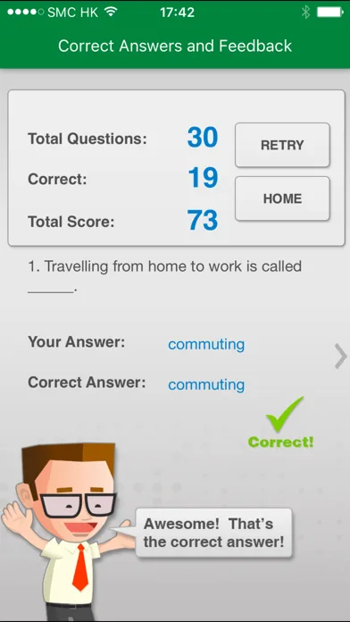 Johnny Grammar Word Challenge screenshot 3