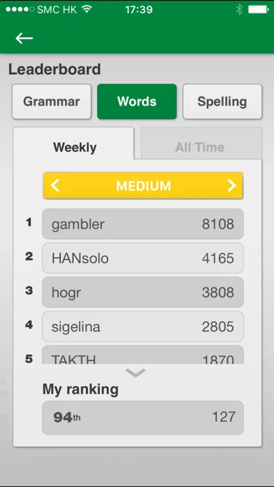 Johnny Grammar Word Challenge screenshot 5