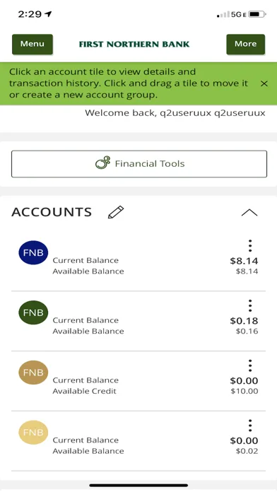 First Northern Mobile Banking screenshot 1