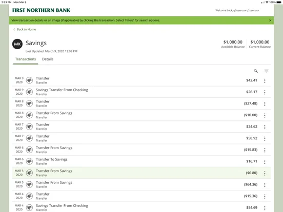First Northern Mobile Banking screenshot 5