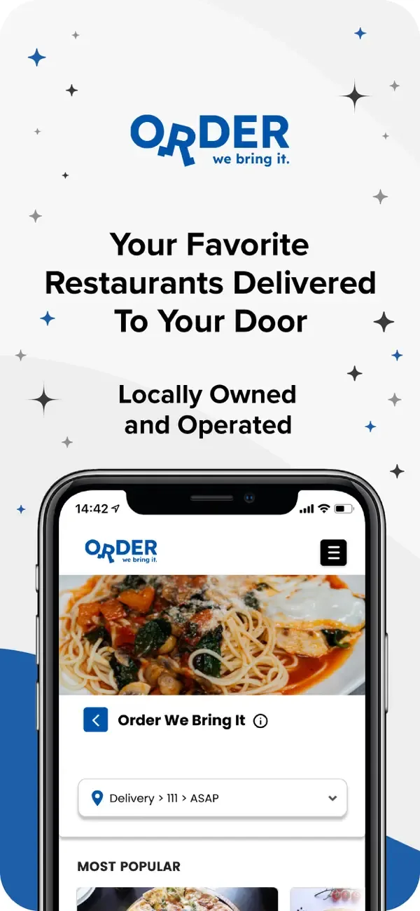 Order by delivery.com screenshot 1