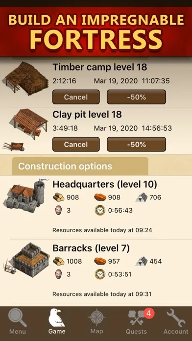 Tribal Wars screenshot 2
