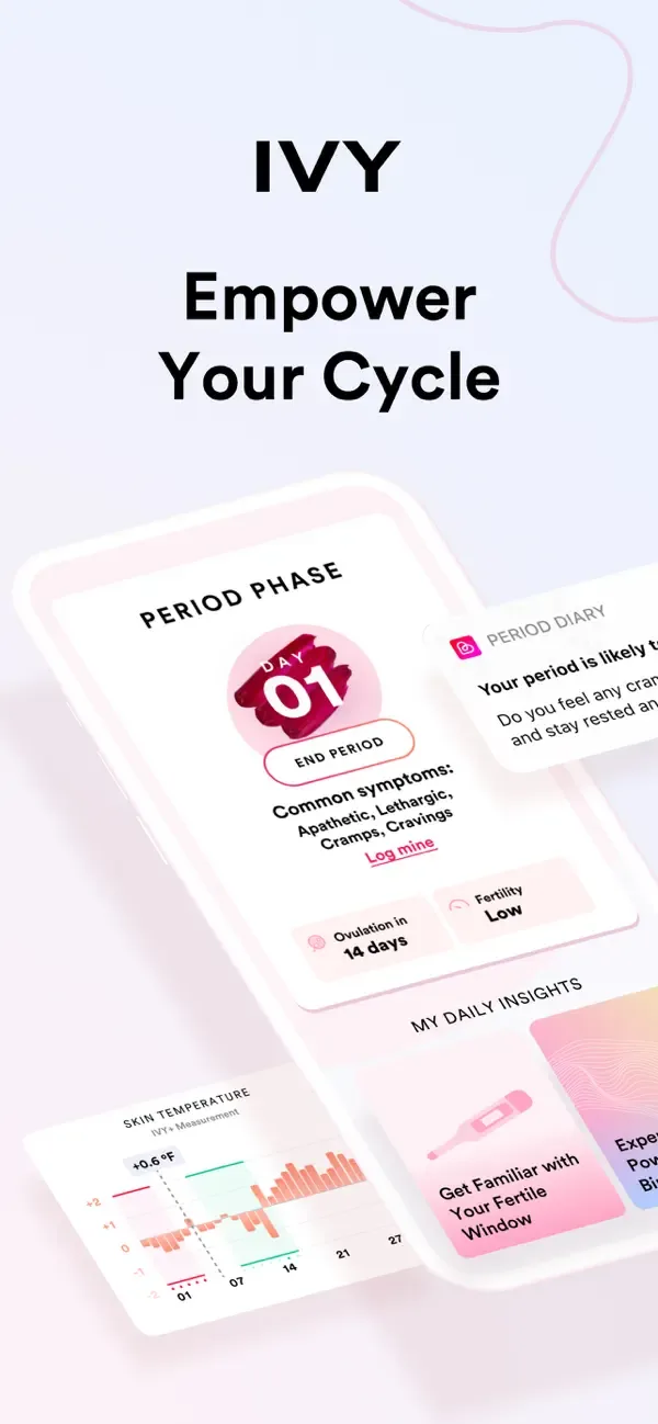 IVY Period & Pregnancy Tracker screenshot 1