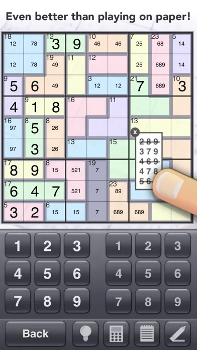 Killer Sudoku! screenshot 1