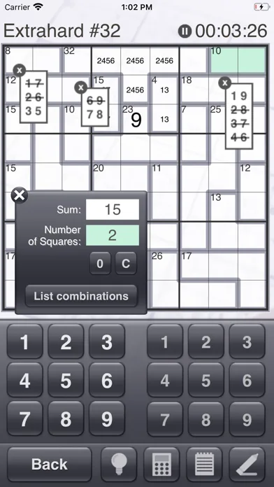 Killer Sudoku! screenshot 3