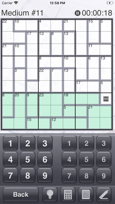 Killer Sudoku! screenshot 4