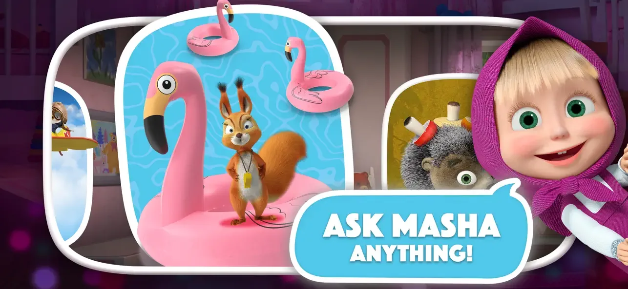 Masha and the Bear AI Kids screenshot 2