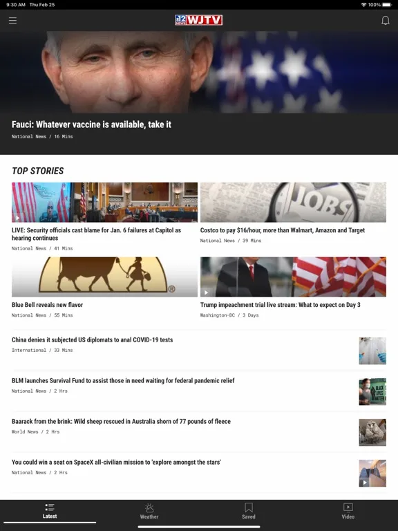 WJTV 12 - News for Jackson, MS screenshot 3