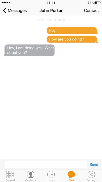 Zoiper Lite voip soft phone screenshot 3